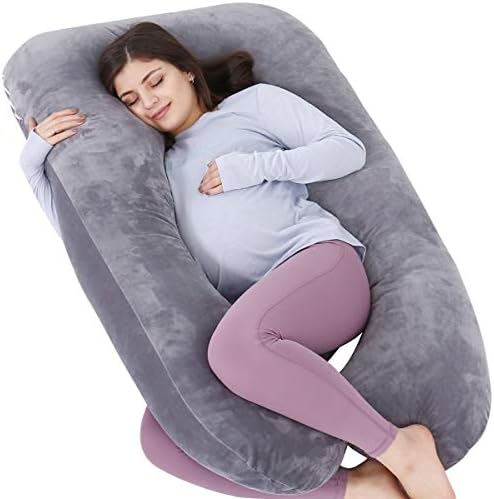 Pregnancy Pillow, U Shaped Full Body Pillow, Support and Maternity Pillow by ASAWESLING