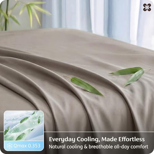 Bedsure PureWoven 100% Rayon Derived from Bamboo, Full Size Sheets - Image 4