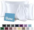 Bare Home Satin Pillowcases Envelope by BareHome
