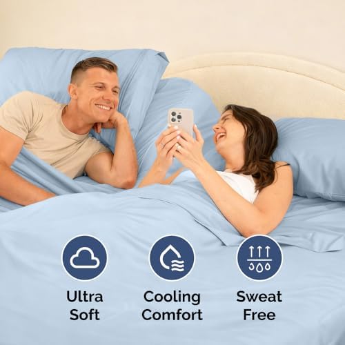 Flex Top Split Head King 4 Piece Sheet Set - Image 5