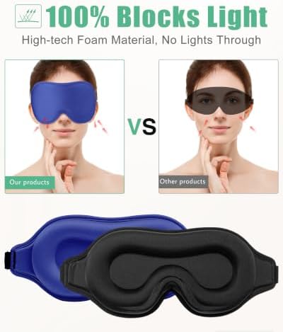 BeeVines 3D Contoured Sleep Mask - Image 3