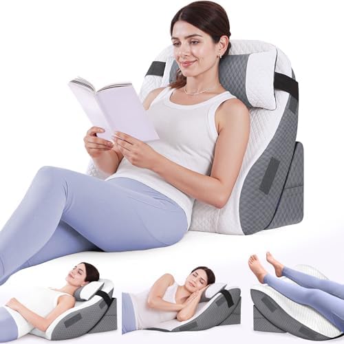 ZIKEE Adjustable Wedge Pillow Headboard Set by ZIKEE