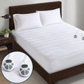 Serta Heated Mattress Pad with Deep Pocket & Dual Controller Queen by Serta