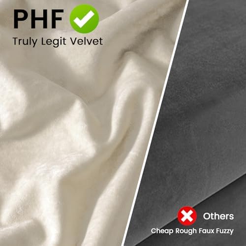 PHF Truly Velvet Pillowcases Standard Size 20" x 26", No Insert - Image 5