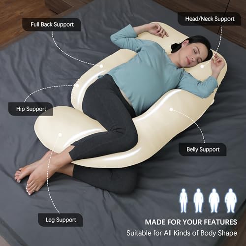 MOON PARK Pregnancy Pillows for Sleeping - Image 2