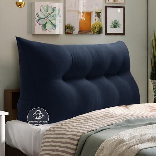 WOWMAX Wedge Headboard Pillow Full Reading Pillow by WOWMAX