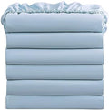 FreshCulture Queen Fitted Sheets, Bulk Pack of 6, Deep Pocket, Soft Microfiber by FreshCulture