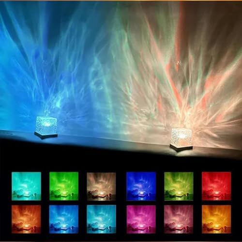 Ocean Wave Projector Light, Water Ripple Mood Lighting Ambient Room Decor - Image 3