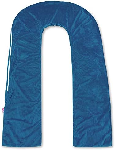 Meiz Full Body Pregnancy Pillow Cover – Pregnancy Pillow Case – Soft Velvet by Meiz
