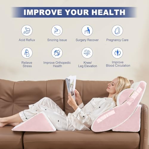 WSOFRLAC 4PC Geriatric Wedge Pillow System - Image 5