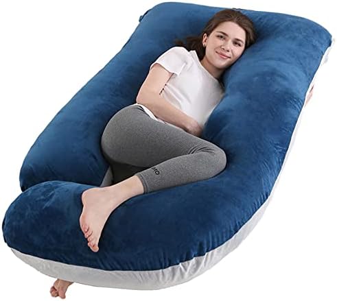 Jcickt Pregnancy Pillow for Sleeping, 59 inch J/U-Shaped Maternity Pillow by JcicktPregnancyPillow