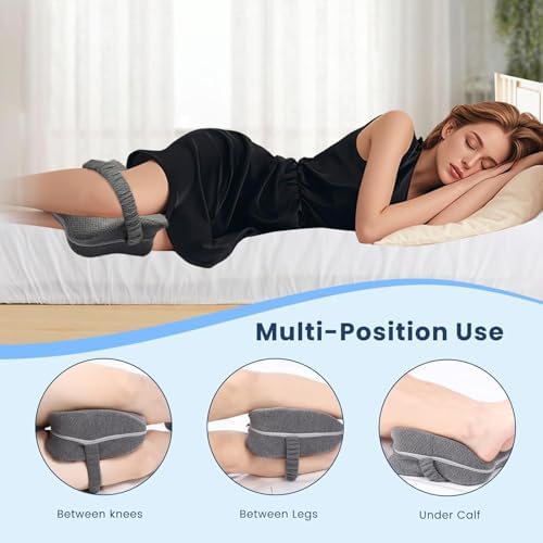 Knee Leg Pillow for Side Sleepers Sleeping, Long 13.8" - Image 3