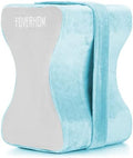 foverhom Memory Foam Knee Pillow Orthopedic Leg Support Blue by Foverhom