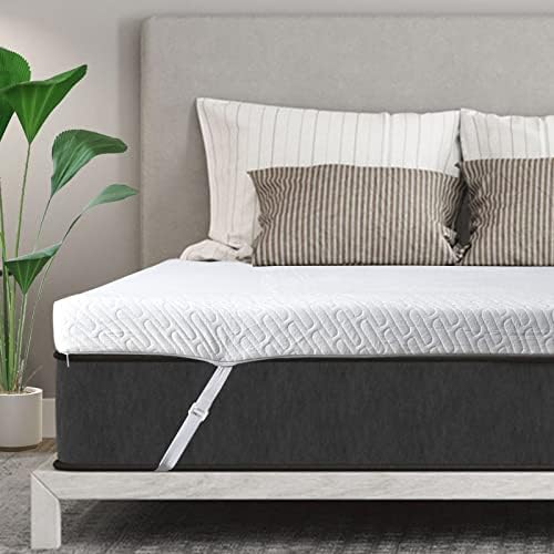 VALUXE 4 Inch Gel Memory Foam Mattress Topper Twin Size by VALUXE
