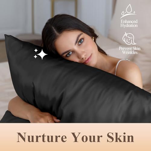 Silk Like Satin Pillowcase Standard Size, 2 Pack, 20x26 Inches - Image 4