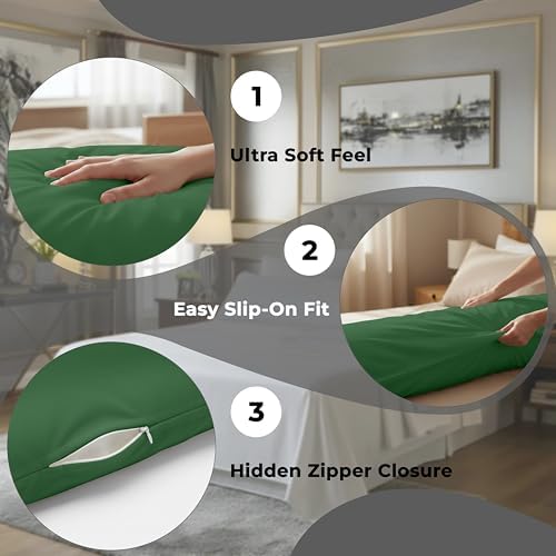 ROYALE LINENS 1800 Body Pillow Cover - Image 5