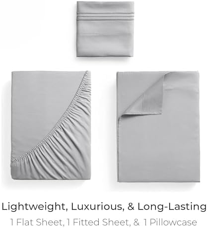 Mellanni Iconic 3-Piece Microfiber Sheet Set - Image 3