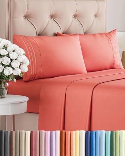 Cal King Size 4 Piece Sheet Set by CGKUnlimited