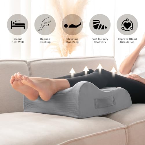 LightEase Memory Foam Leg, Ankle Foot Support and Elevation Pillow - Image 2