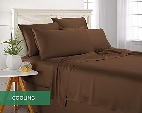 Pure Bamboo California King Sheets, Genuine 100% Organic Viscose Derived from - Image 5