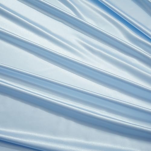 Light Blue Satin Pillowcases Body Pillow - Image 7