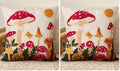 Embroidered Throw Pillow Cover 18x18 Inch by Kokaaee