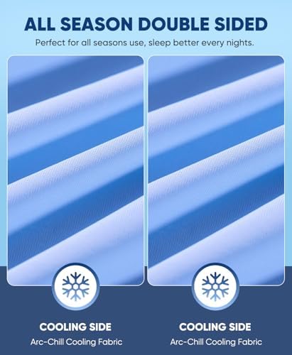 LUXEAR Cooling Pillow Cases for Hot Sleepers Set of 2 - Image 5