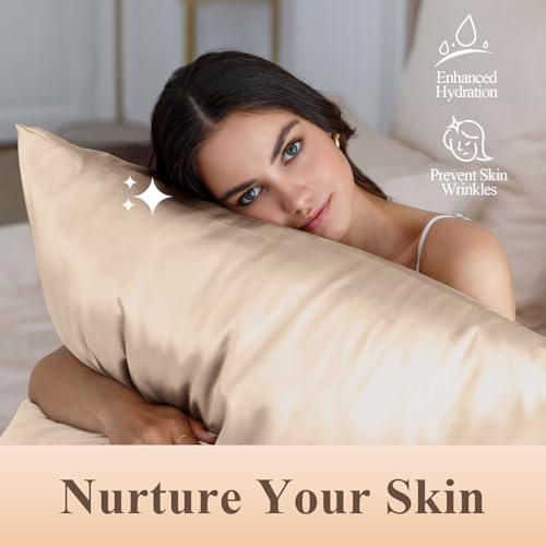 Silk Like Satin Pillowcase King Size, 2 Pack, 20x36 Inches - Image 4