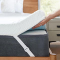 PERLECARE Full XL 3 inch Cooling Mattress Topper by PERLECARE-Becausewecare%E2%80%A6