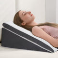 Vekkia Wedge Pillow for Sleep Apnea&Back Pain, Memory Foam Pillow Wedge by Vekkia