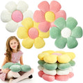 Reginary 4 Pcs Flower Floor Pillow Cushion Kids by Reginary