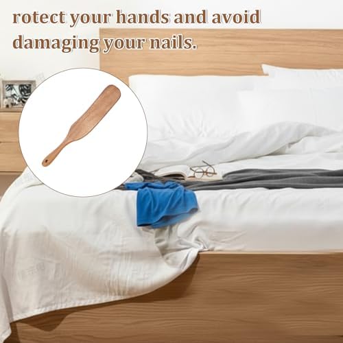 Mattress Lifter Bed Sheet Tool, Wooden Mattress Tucker Paddle Bed Making Tool - Image 7