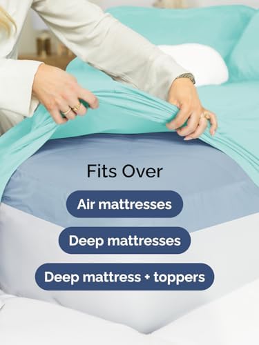 CGK Linens Deep Twin XL Fitted Sheet - Image 6