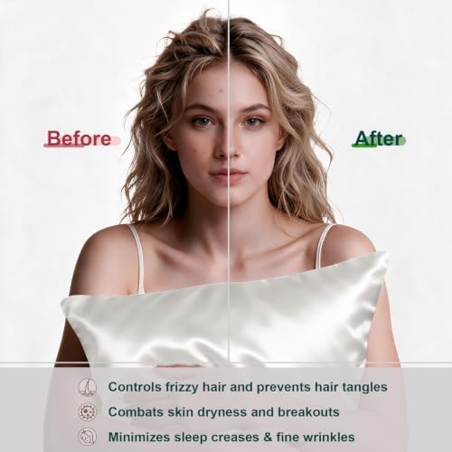 LYSHIN Silk Pillow Cases Queen Size - Image 4