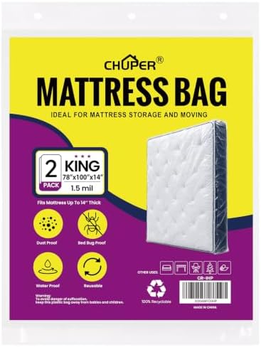 2 PK King/California King Mattress Bag by Unknown