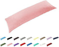 TAOSON 100% Cotton 300 Thread Count Envelope Style Body Pillow Cover Pillowcase by TAOSON