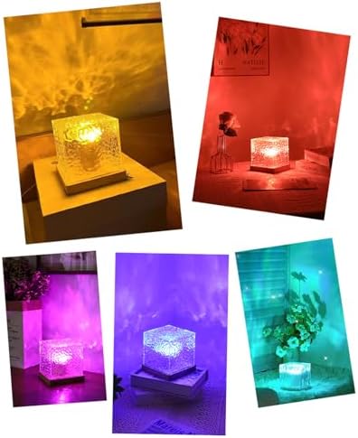 Ocean Wave Projector Light, Rechargeable Shower Light Ocean Lamp 16 Color - Image 6