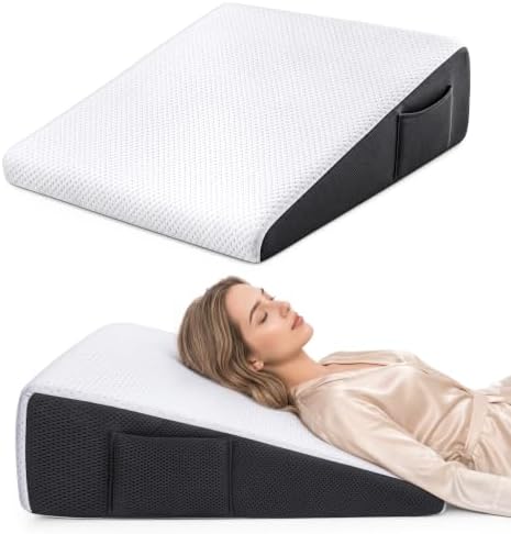 Utopia Bedding Wedge Pillow for Headboard, Memory Foam by UTOPIABEDDING