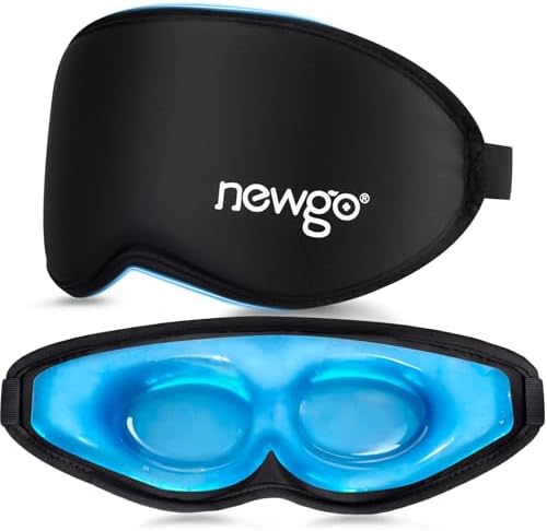 NEWGO 3D Cooling Eye Mask, Weighted Eye Mask by NEWGO