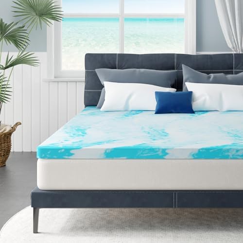 Full Mattress Topper 2 Inch Memory Foam Mattress Topper by MLILY