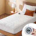 Bedsure Heated Mattress Pad Twin Ultra Soft Bed Warmer, Plush Coral Fleece by BEDSURE