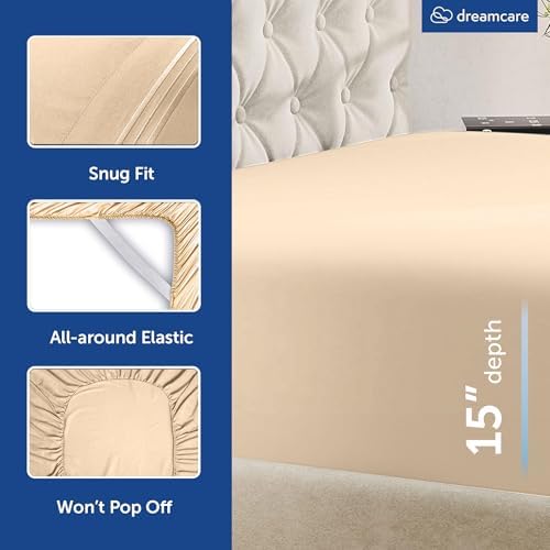 DREAMCARE King Size Sheets Set - Image 6