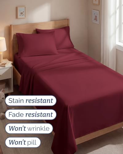 Twin 4 Piece Bed Sheet Set - Image 5