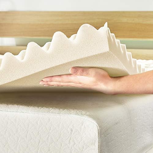 Mellow 3 Inch 5-Zone Memory Foam Mattress Topper, Fresh Copper Infusion - Image 5