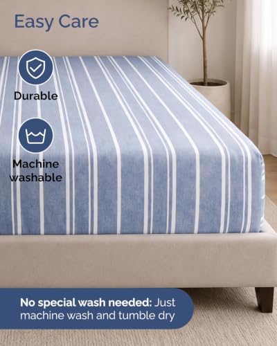 CGK Linens Extra Deep Flex Top Split Head King Fitted Sheet - Image 7