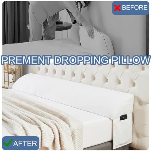King Bed Wedge Pillow for Headboard - Image 2