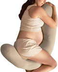 Frida Mom Compact Support 4-in-1 Cooling Pregnancy Pillow, Space-Saving by Frida