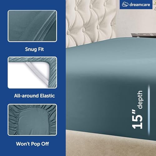DREAMCARE King Size Sheets Set - Image 6