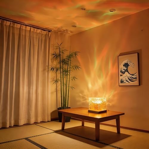 2026 New Ocean Wave Projector Light, 16 Color Touch & Remote Ocean Lamp, 3D Water Ripple LED Night Light, Romantic Ambient Lighting for Bedroom, Kids Room, Meditation, Relaxation, Home Decor - Image 6