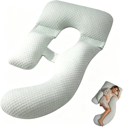 Pregnancy Pillow for Sleeping, Full Body Maternity Pillow by SEEDNUR
